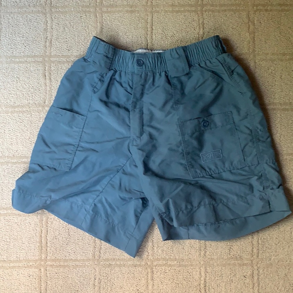 Navy Blue Aftco Shorts